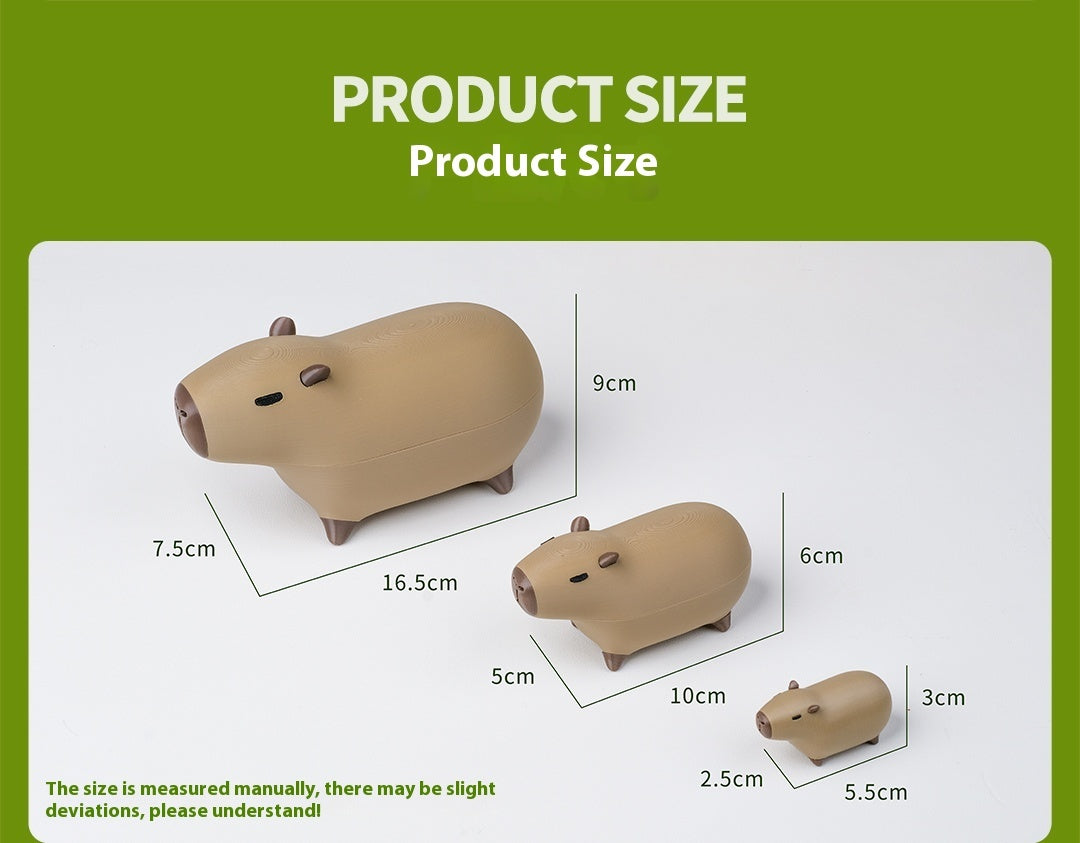 3D Printed Capybara Set