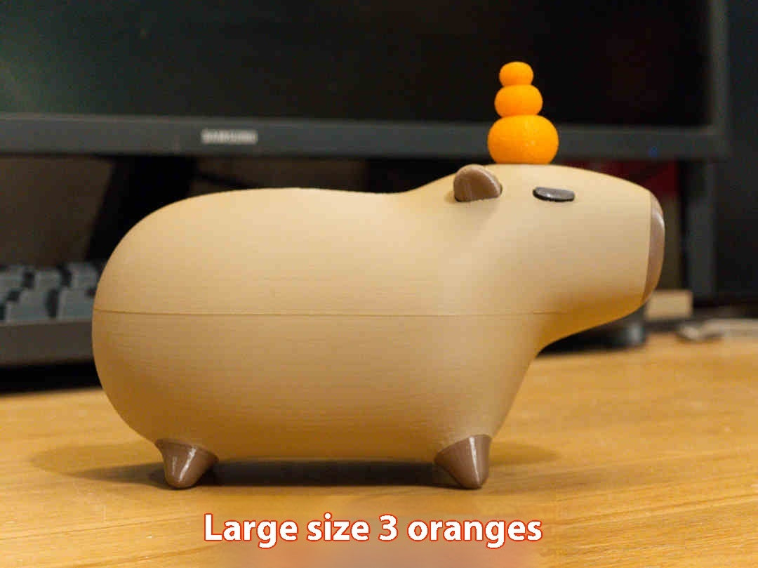 3D Printed Capybara Set