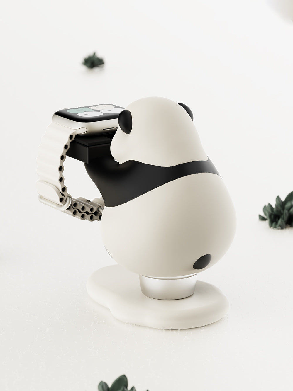 Apple Watch Panda Charger Holder