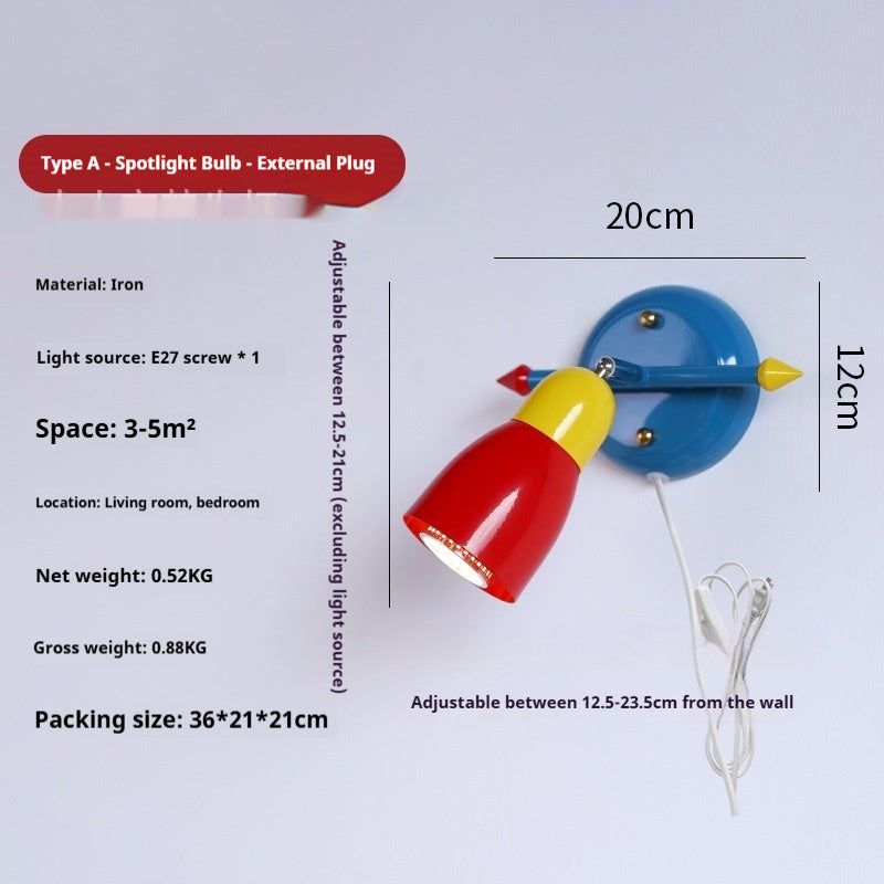 Bauhaus Rocker Wall Lamp