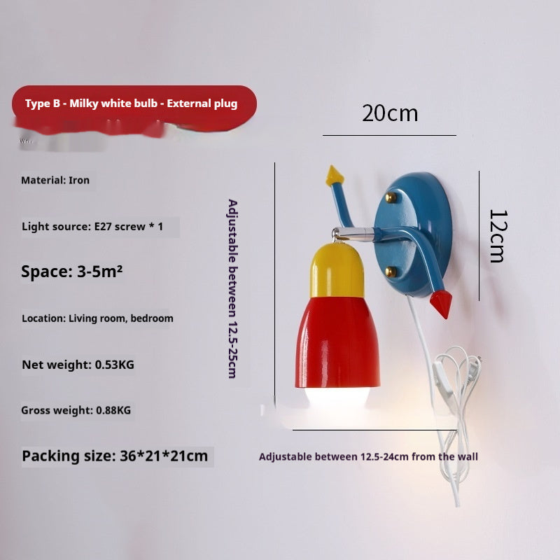 Bauhaus Rocker Wall Lamp