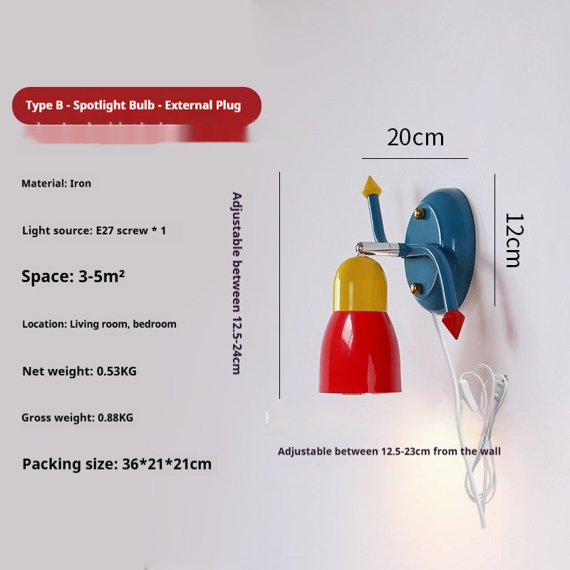 Bauhaus Rocker Wall Lamp