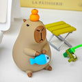 Capybara Fisherman 3D Desktop Ornament