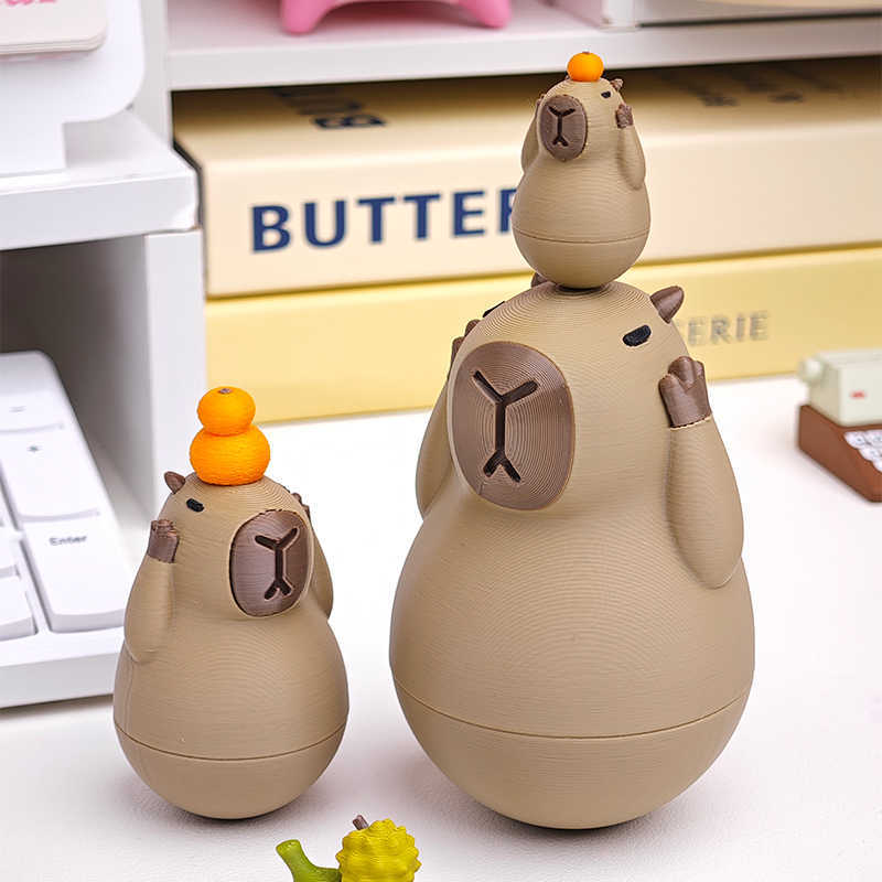 Capybara Roly-Poly Doll Set