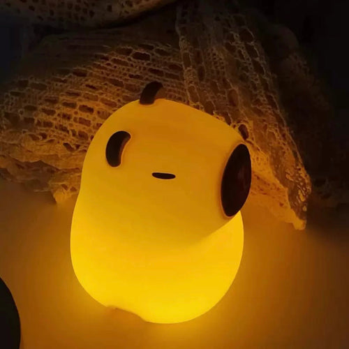 Capybara and Flower Night Light