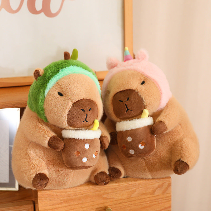 Capybara and Toast Doll Plush
