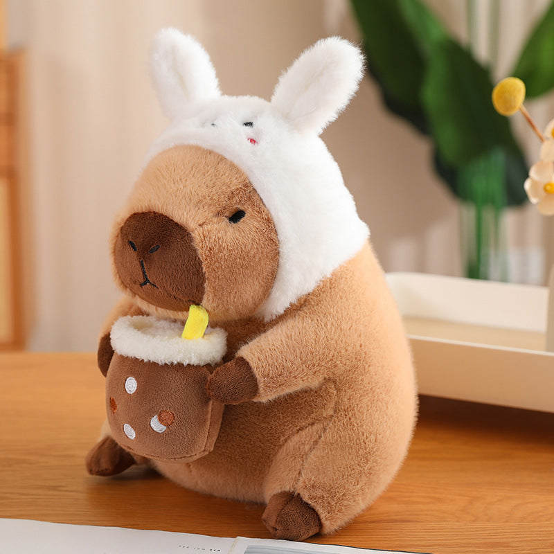 Capybara and Toast Doll Plush
