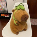 Capybara with Turtle Backpack Doll Plush