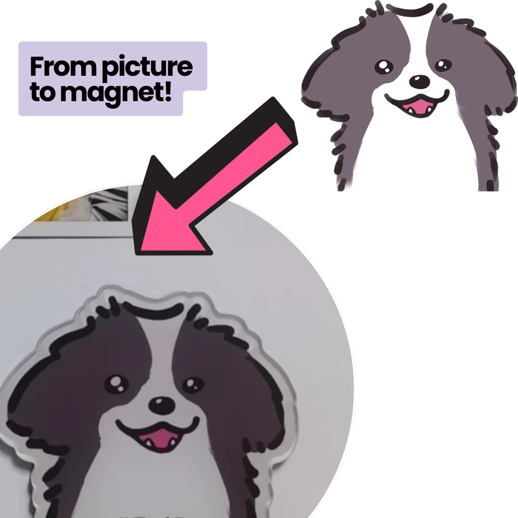 Custom Acrylic Fridge Magnet