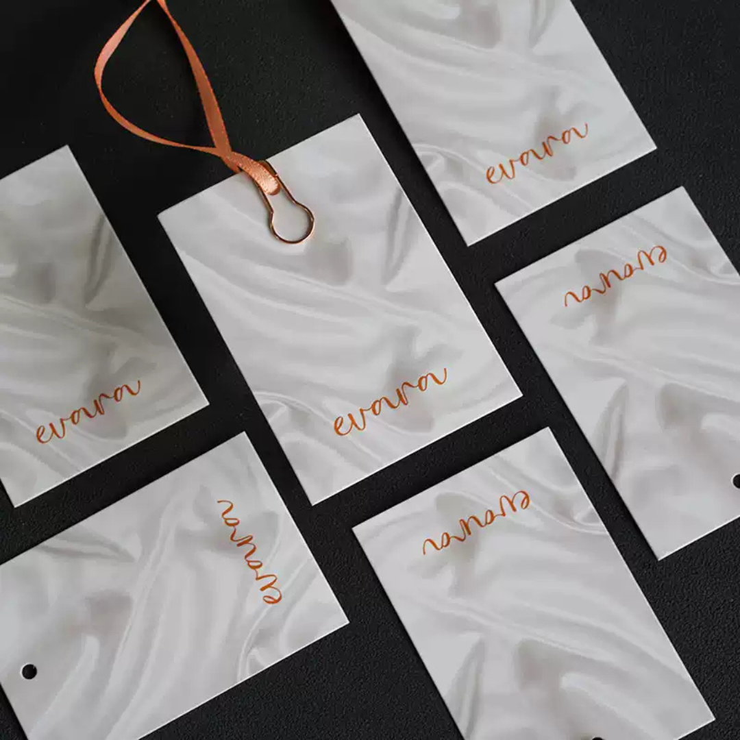 Custom Brand Label Hang Tag Cards