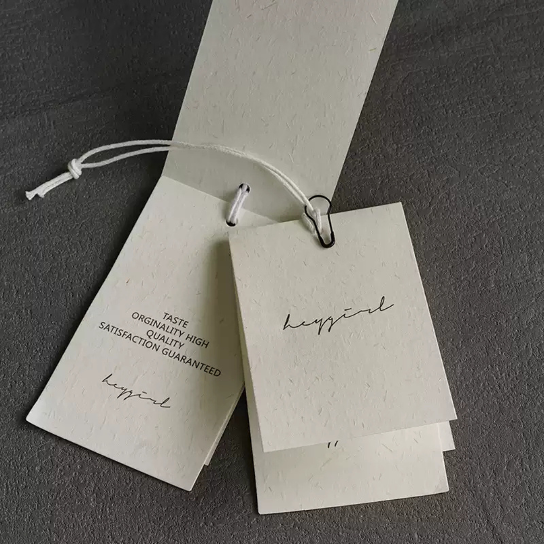 Custom Brand Label Hang Tag Cards