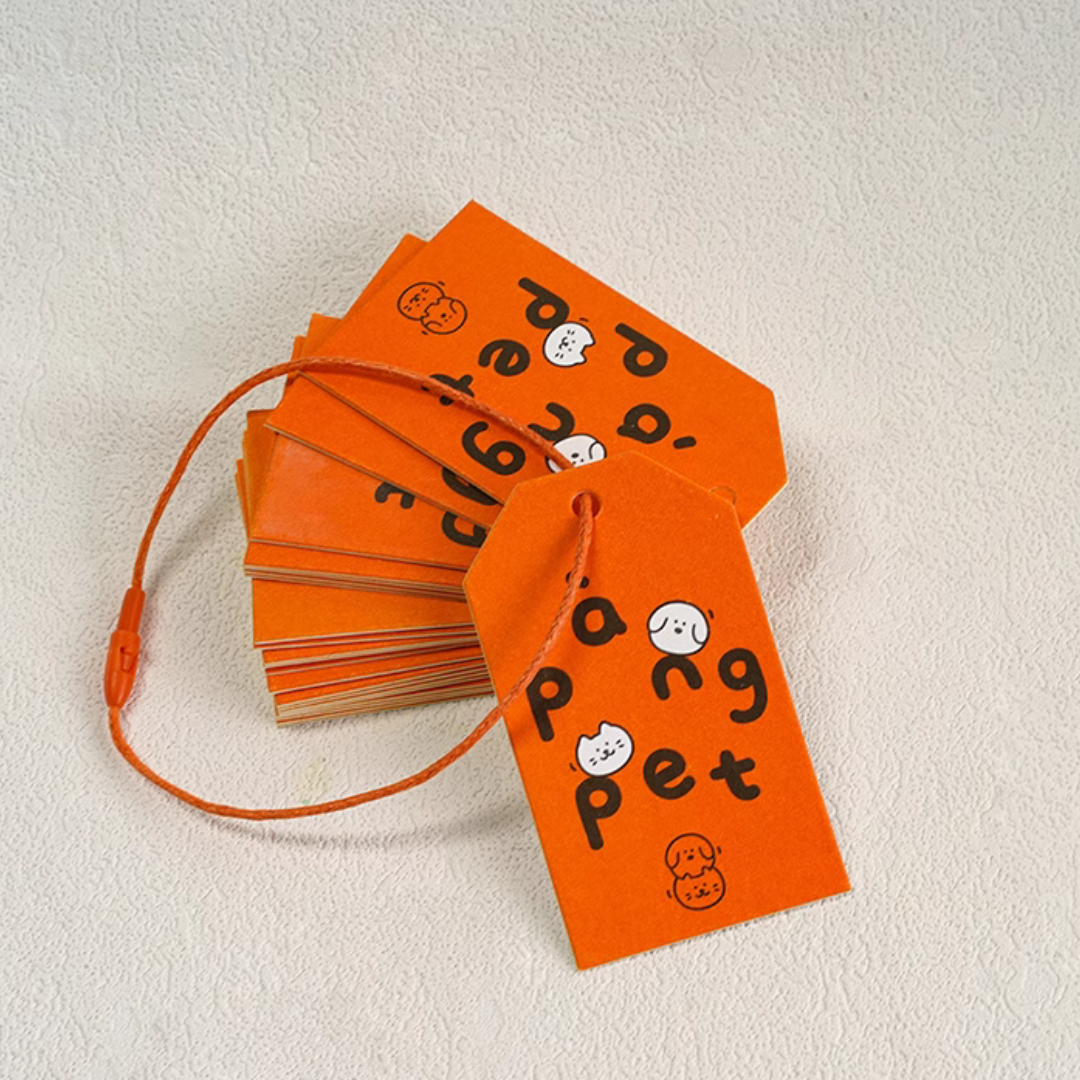 Custom Brand Label Hang Tag Cards