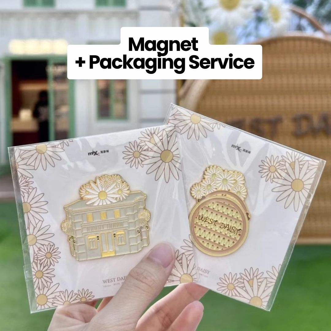 Custom Enamel Metal Fridge Magnet