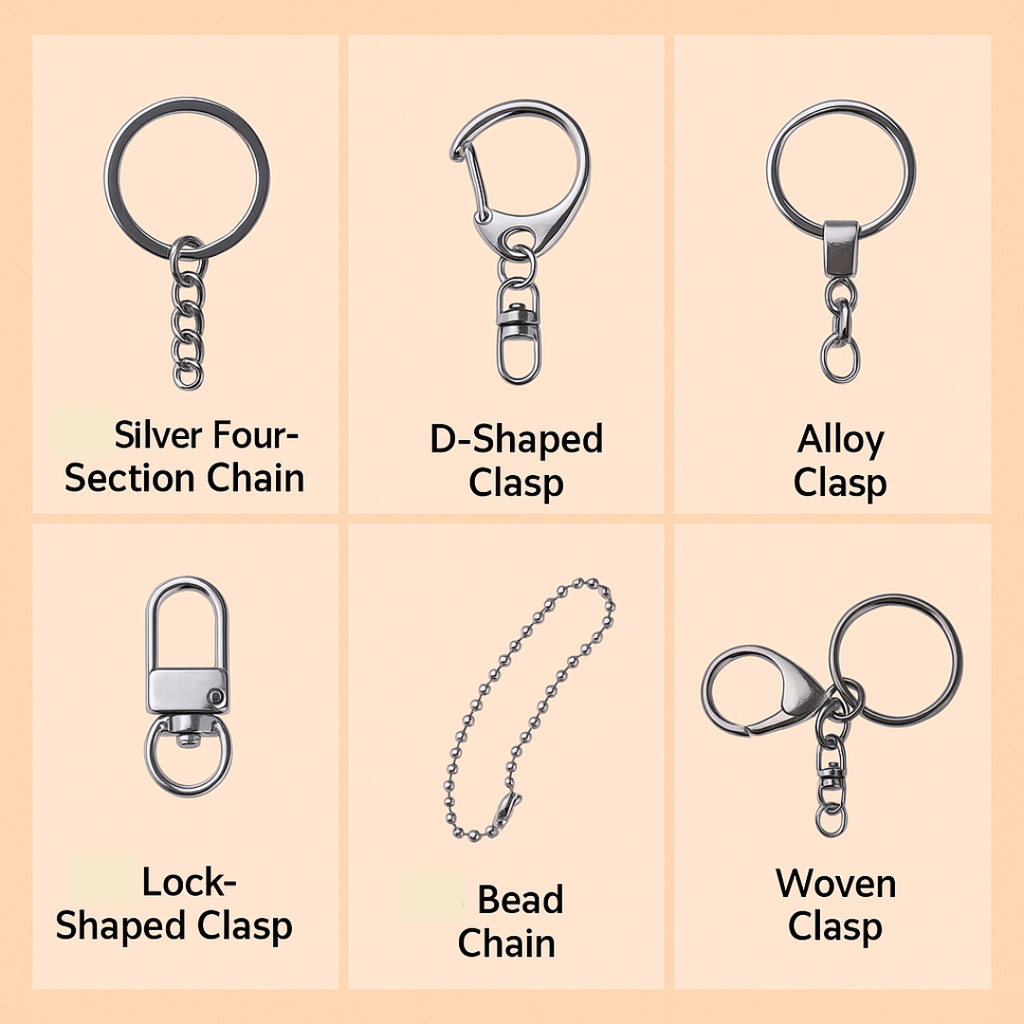 Custom Enamel Metal Keychain