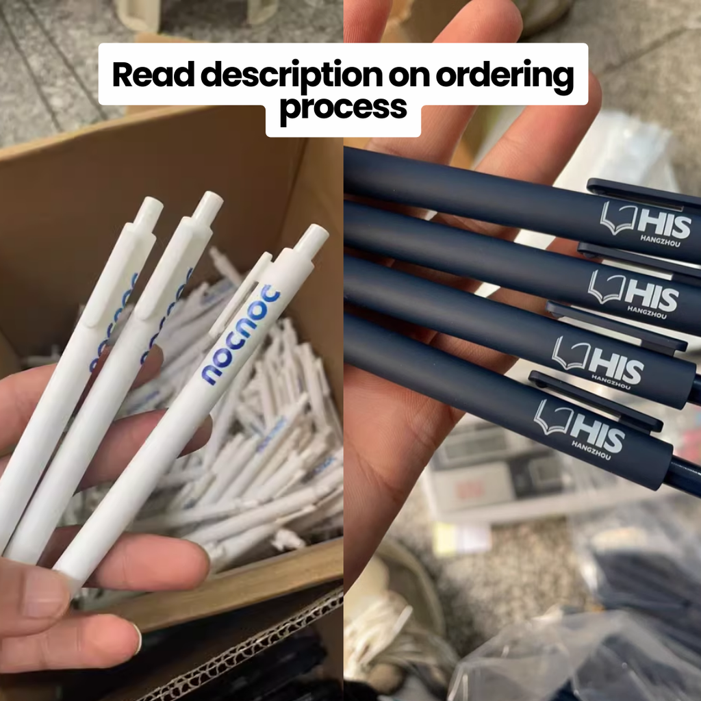 Custom Logo Gel Ink Pens