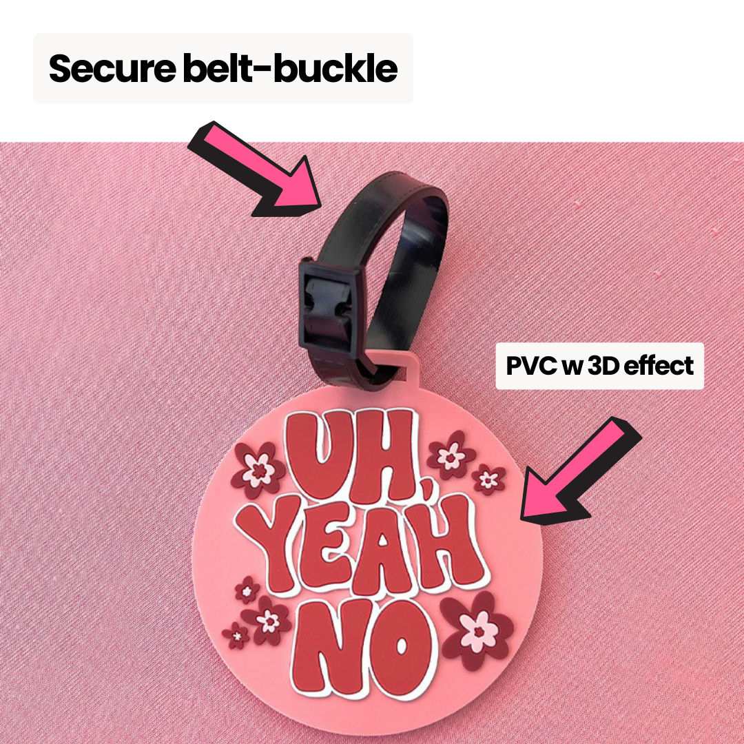 Custom PVC Luggage Tag