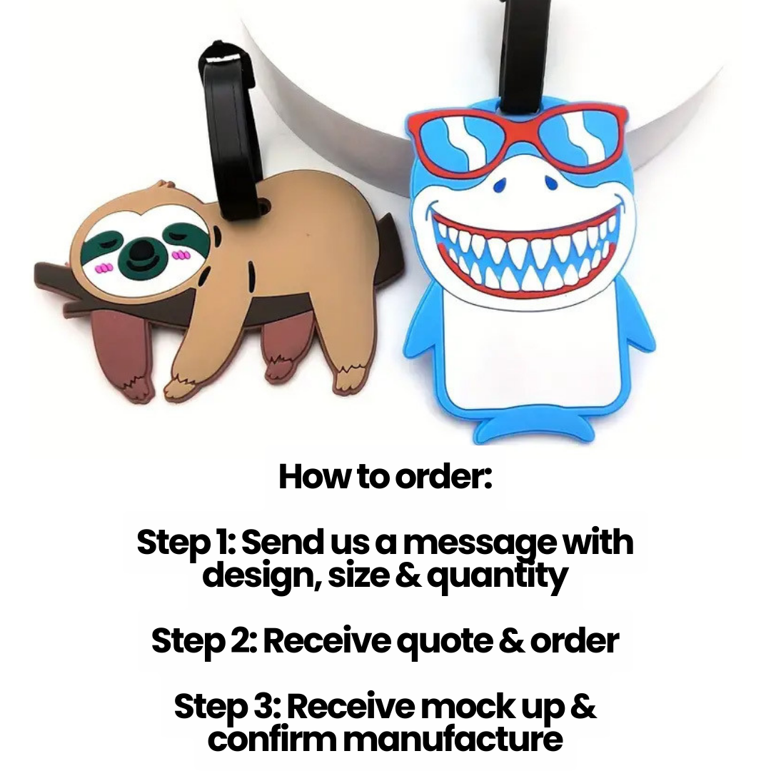 Custom PVC Luggage Tag