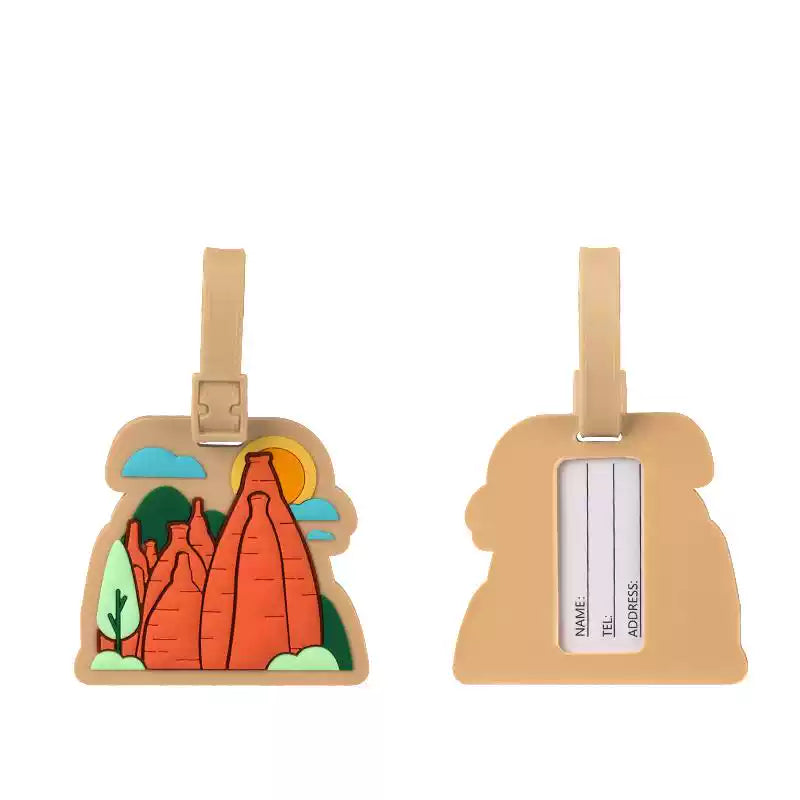 Custom PVC Luggage Tag