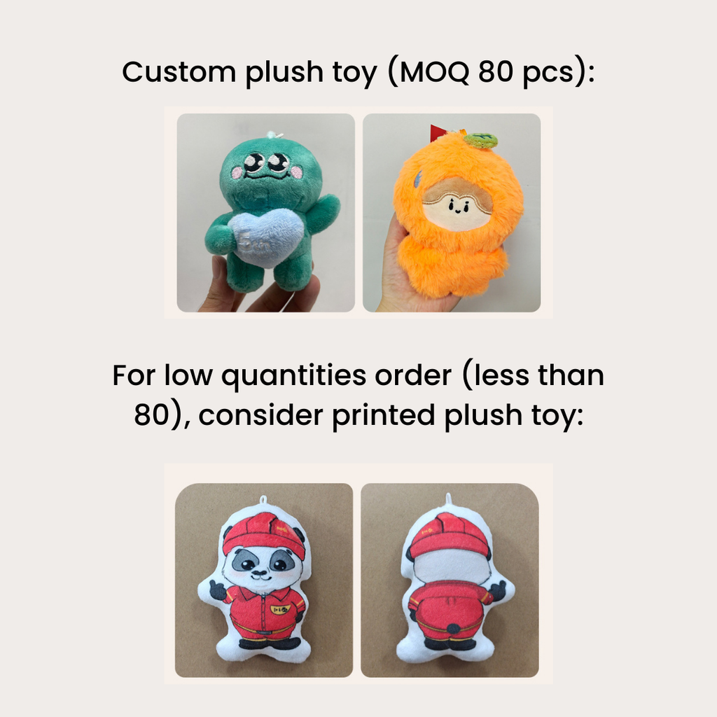 Custom Plush Toy Keychain