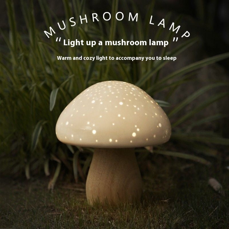 Enchanted Forest Mushroom Night Light
