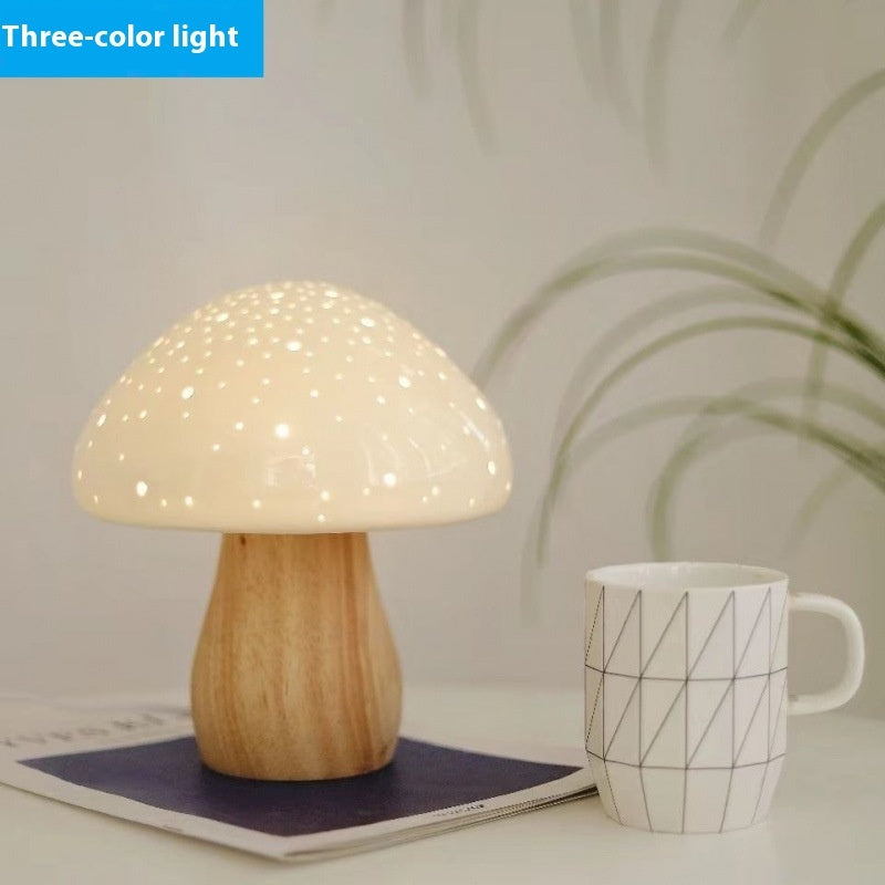 Enchanted Forest Mushroom Night Light