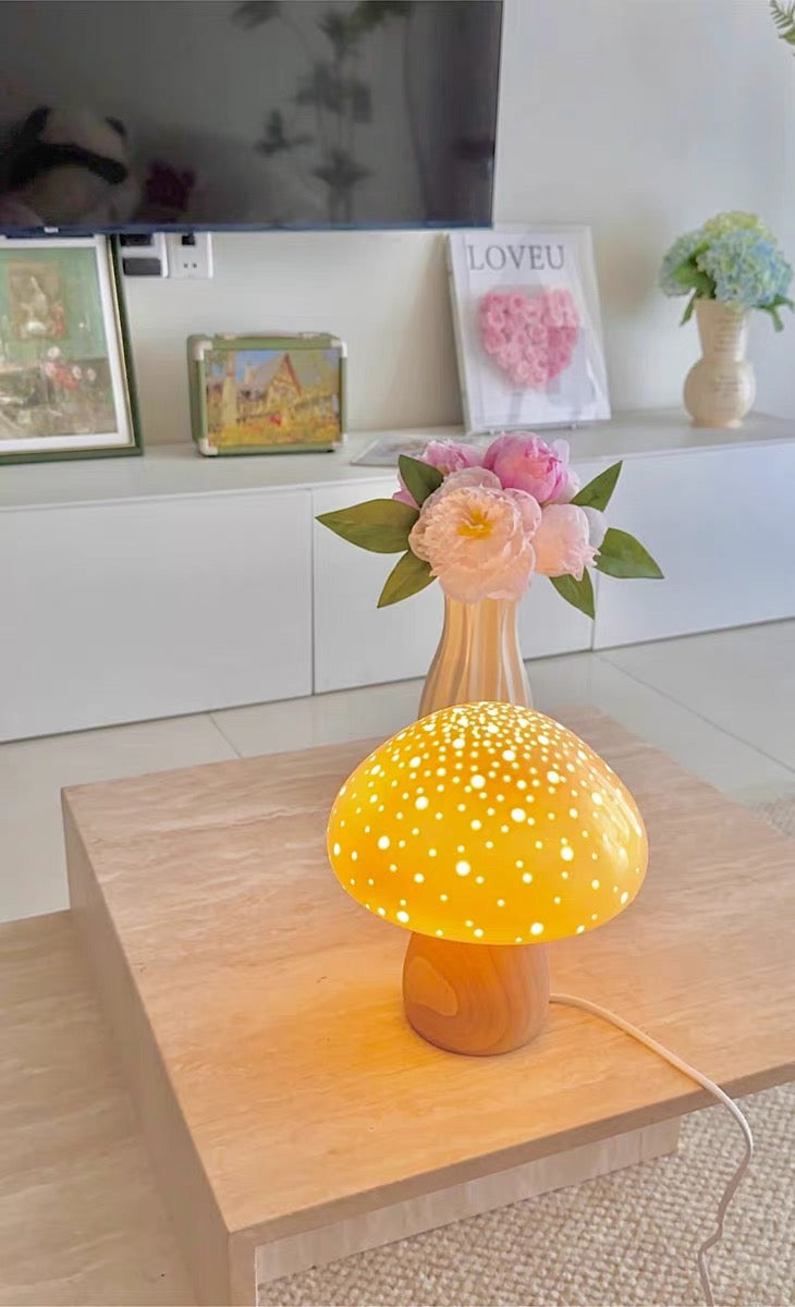 Enchanted Forest Mushroom Night Light