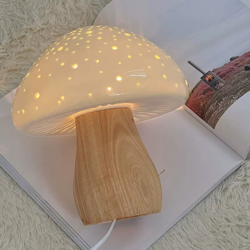Enchanted Forest Mushroom Night Light