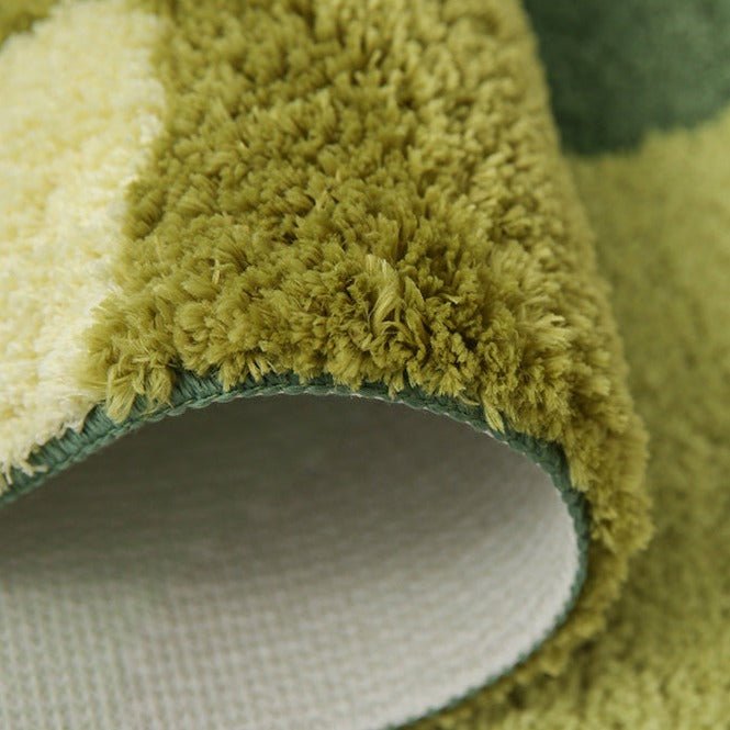 Green Forest Circle Rug