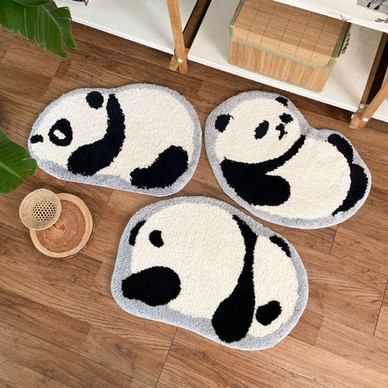 Lazy Panda Rug