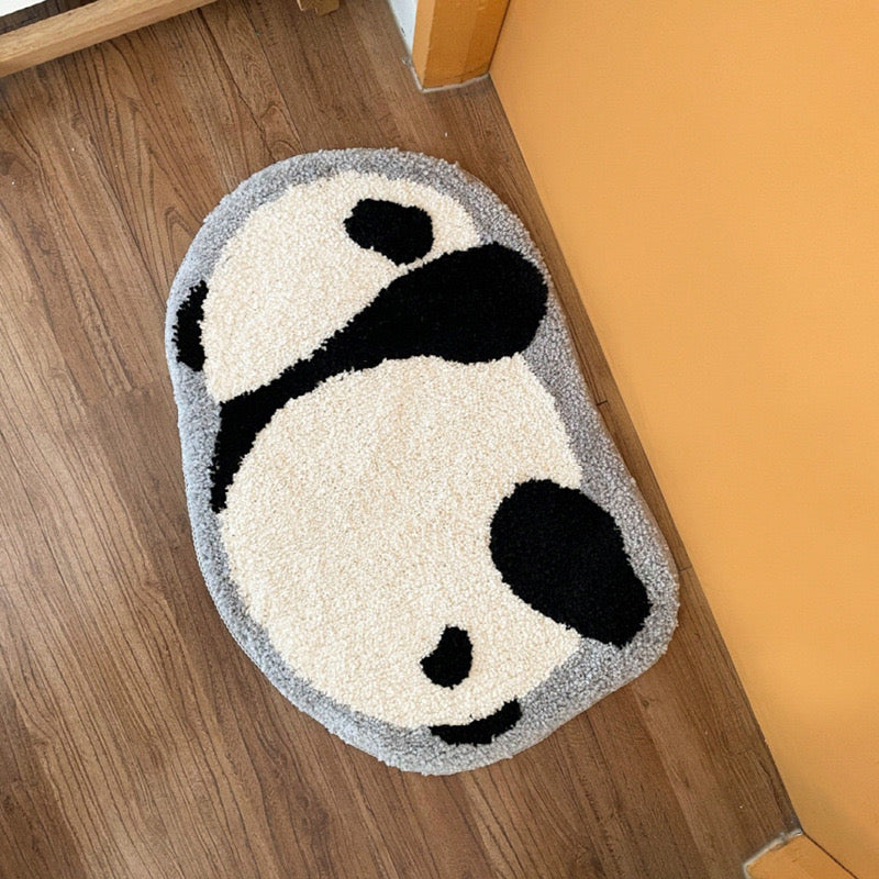 Lazy Panda Rug