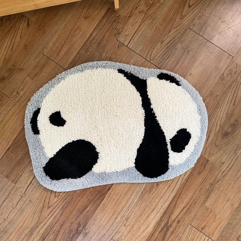 Lazy Panda Rug