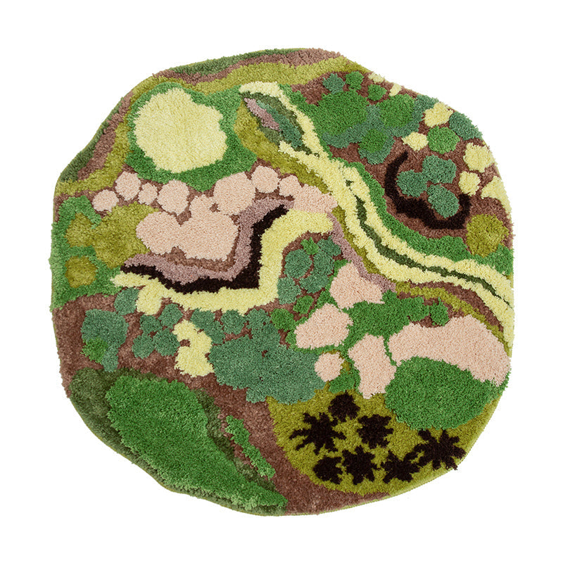 Moss Tufted Room Rug