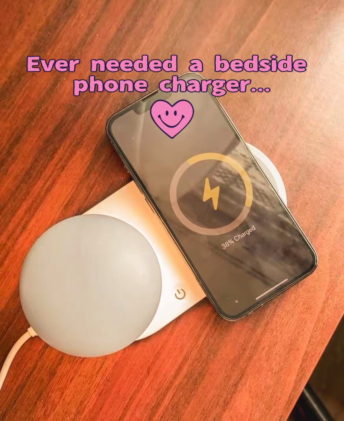 Mushroom Night Lamp &amp; MagSafe Charger