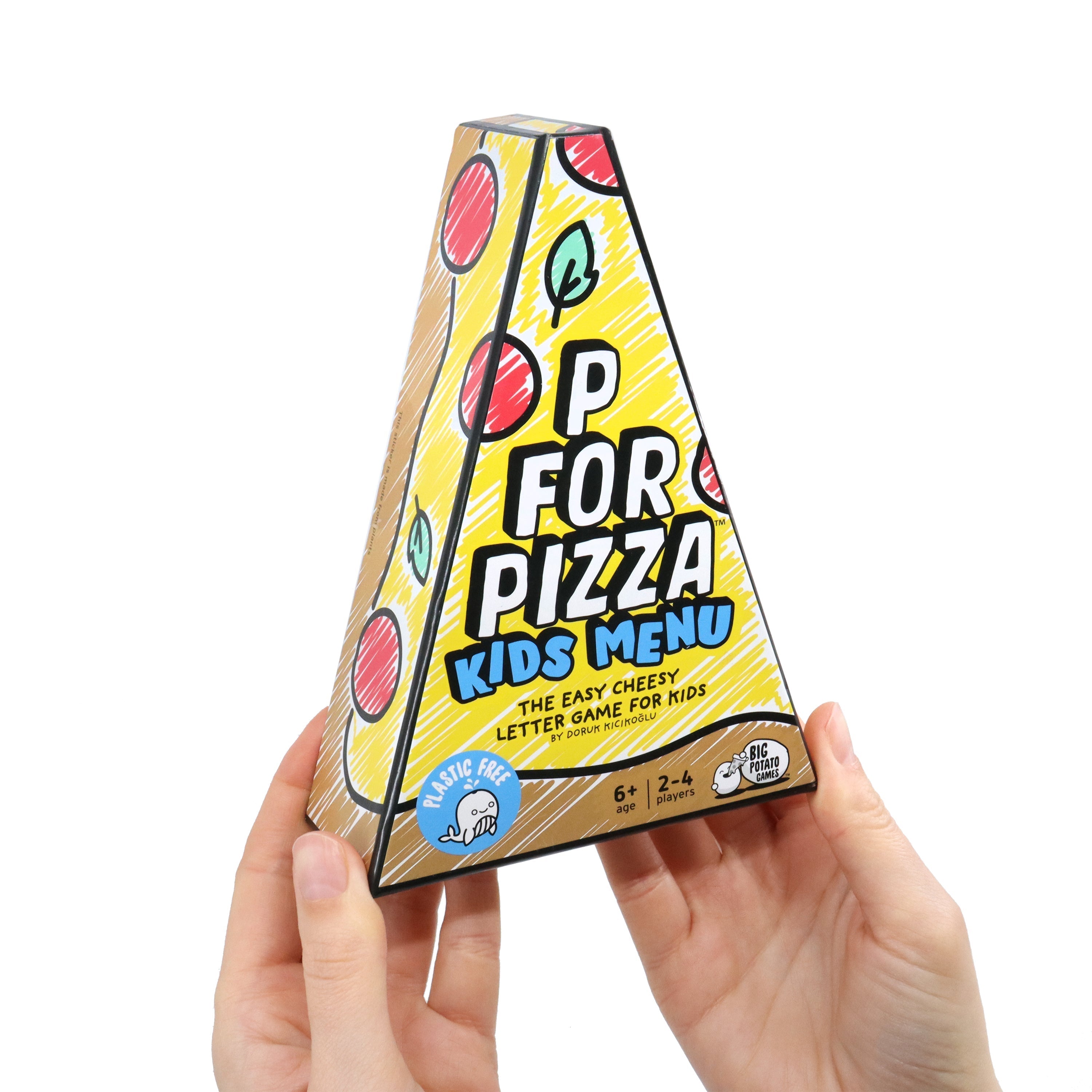 P for Pizza Kids Menu - Easy Cheesy Letter Game
