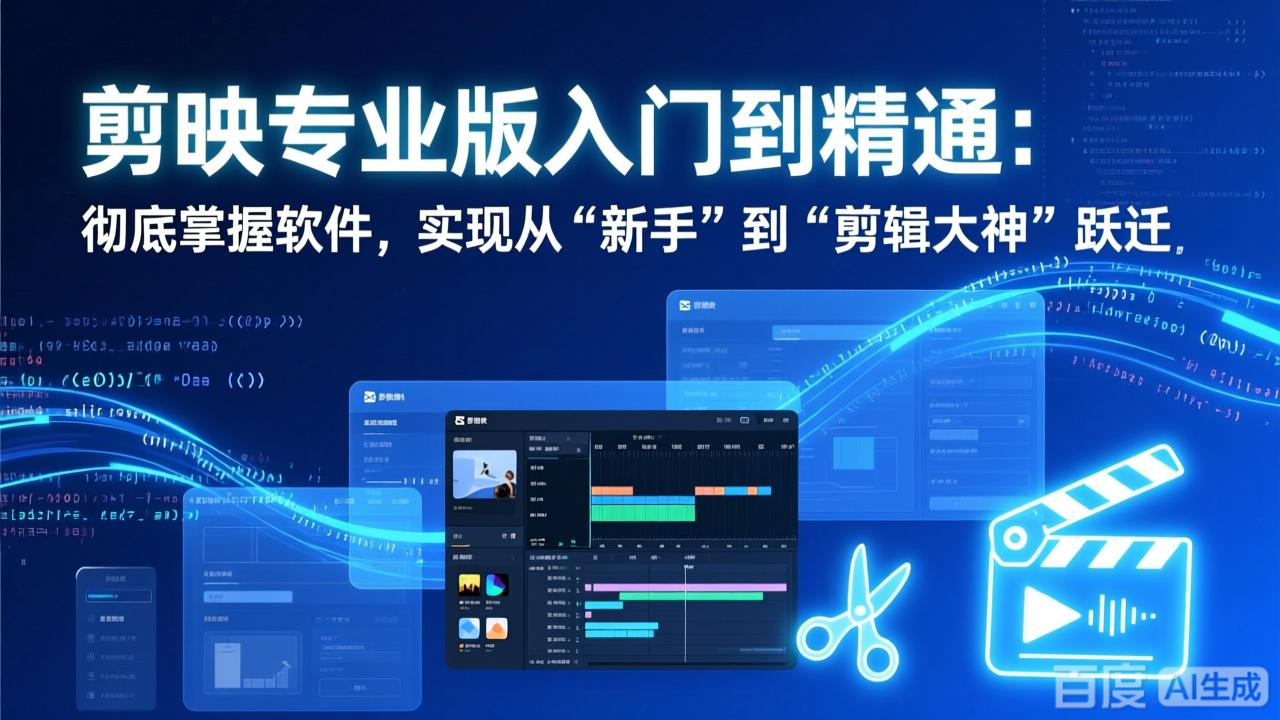 剪映专业版入门到精通：彻底掌握软件，实现从“新手”到“剪辑大神”跃迁-十一