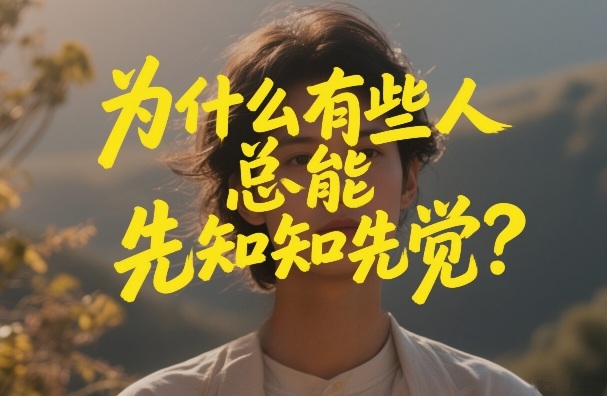 付费文章：为什么有些人总能先知先觉？-十一