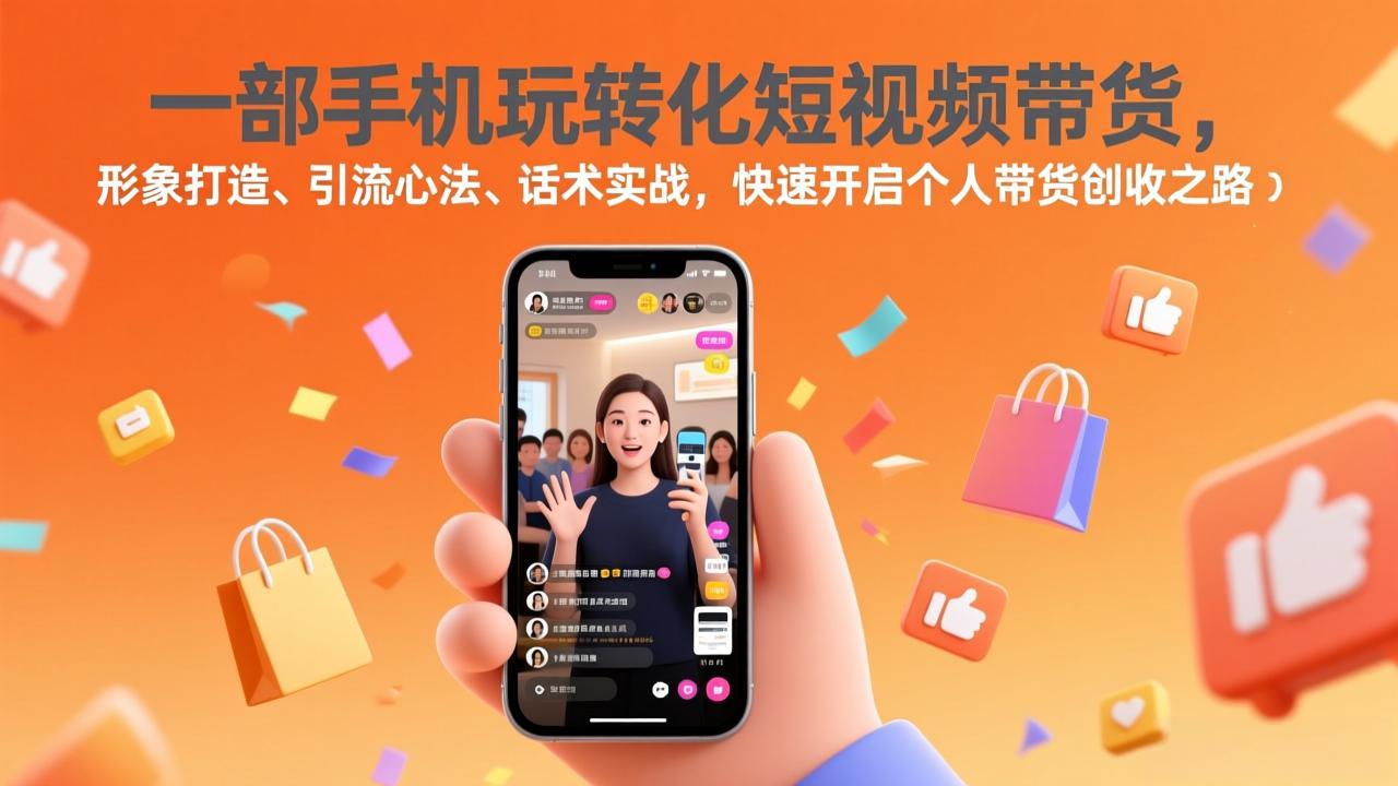 一部手机短视频带货