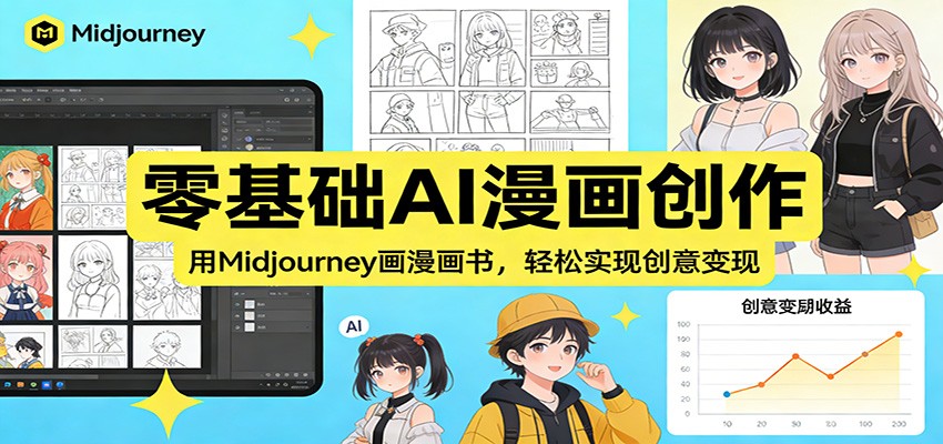 零基础如何用 Midjourney 画漫画？从角色一致性到创意变现的全流程指南-十一