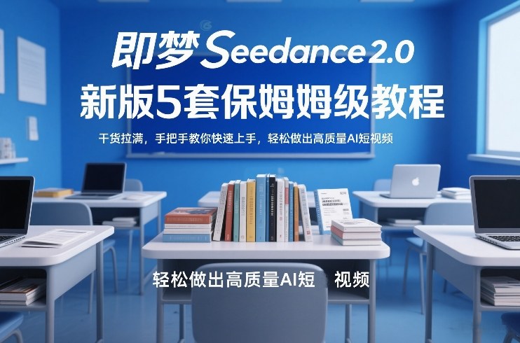 即梦Seedance2.0新版5套保姆级教程，干货拉满，手把手教你快速上手，轻松做出高质量AI短视频-十一