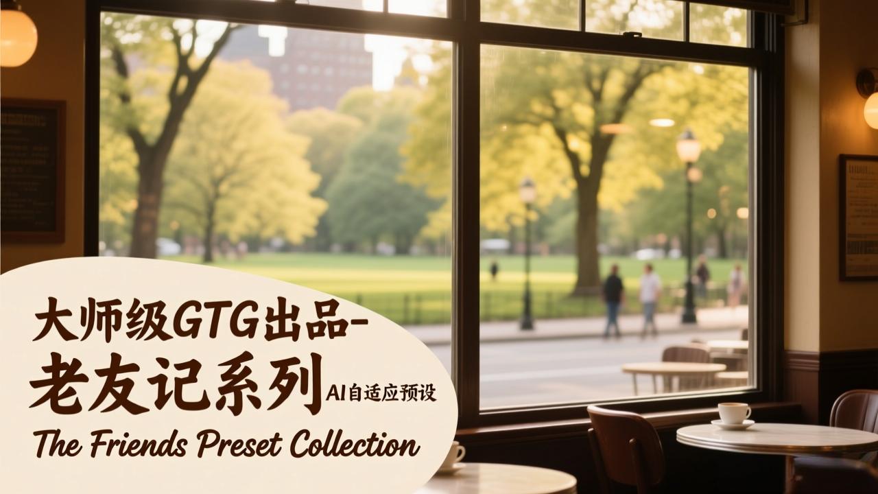大师级GTG出品-老友记系列AI自适应预设The Friends Preset Collection-十一