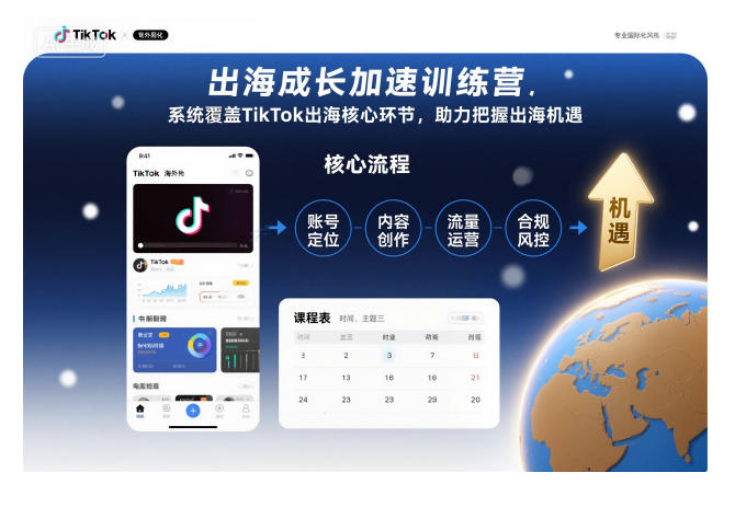 出海成长加速训练营，系统覆盖TikTok出海核心环节，助力把握出海机遇(更新)-十一
