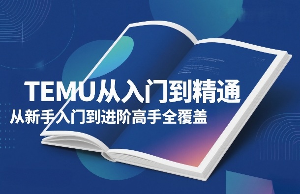 TEMU从入门到精通，从新手入门到进阶高手全覆盖-十一