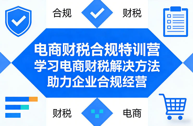电商财税合规特训营，学习电商财税解决方法，助力企业合规经营 - 十一-十一