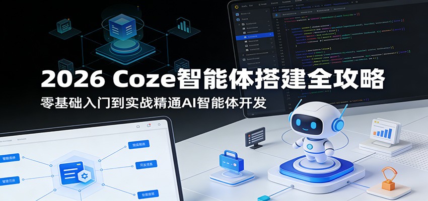 2026 Coze智能体搭建全攻略：零基础入门到实战精通AI智能体开发 - 十一-十一
